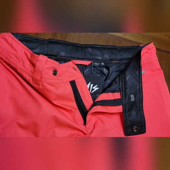 Dark Coral Nomis Women's Snow Pants - Picture 2 of 8